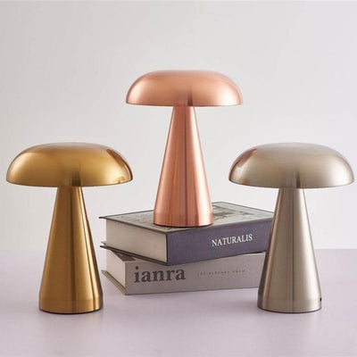 Luna Bordlampe – Genopladelig med 3 Lysstyrkeniveauer og Moderne Design Bonusvis