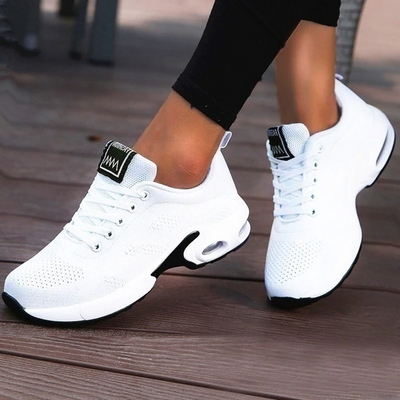 Walkers Sporty Sneakers – Komfort og Støtte til Løbende Livsstil Hvid Bonusvis