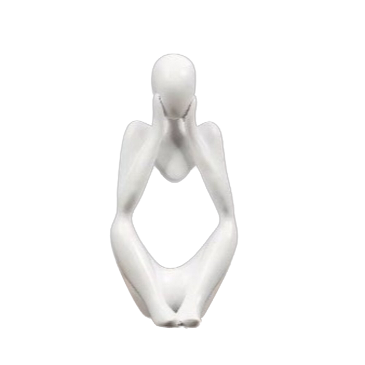 Elegance og Ro Statue – Dekorativ Resin Kunst til Dit Moderne Hjem Bonusvis