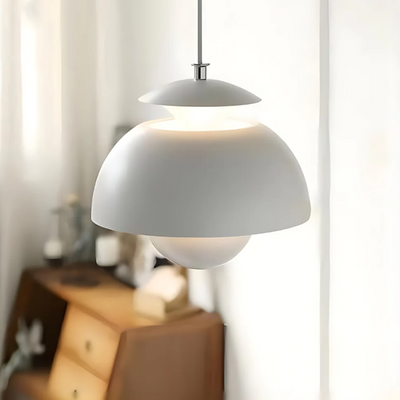 BloomGlow Hængelampe – Blomsterinspireret Design med Integreret LED