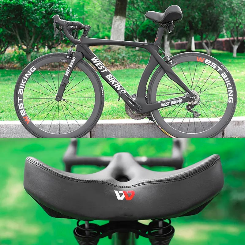 Cyclora Cykelsadel – Ekstra Bred og Ergonomisk Komfortsadel Bonusvis