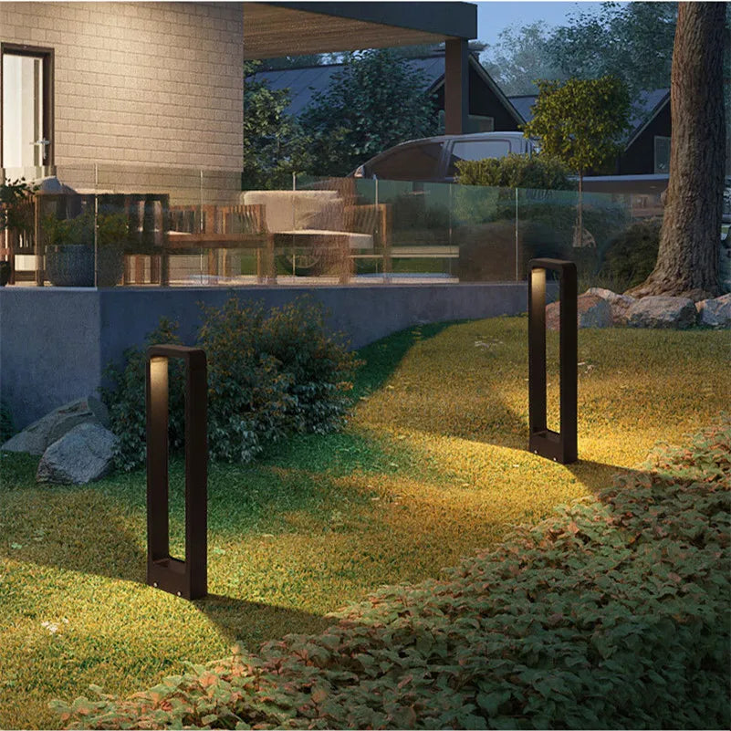Elegante Udendørs Lampe – Støbt Aluminium og Rustfrit Stål til Have og Terrasser Bonusvis