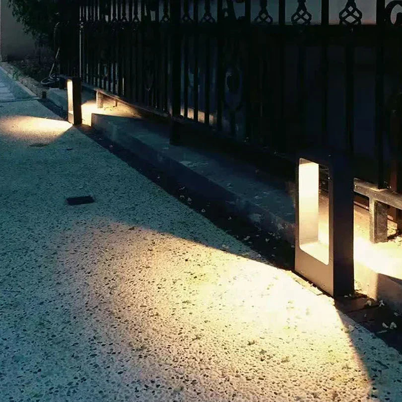 Elegante Udendørs Lampe – Støbt Aluminium og Rustfrit Stål til Have og Terrasser Bonusvis