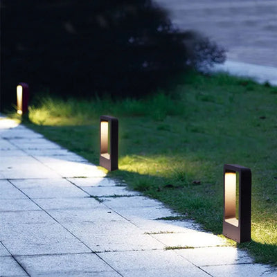 Elegante Udendørs Lampe – Støbt Aluminium og Rustfrit Stål til Have og Terrasser Bonusvis