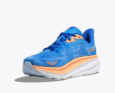 Hoka Clifton 9 Lette Løbesko – Ultimativ Komfort og Amortisering til Langdistanceløb Blå Bonusvis