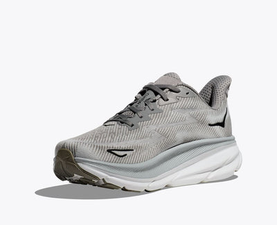 Hoka Clifton 9 Lette Løbesko – Ultimativ Komfort og Amortisering til Langdistanceløb Grå Bonusvis