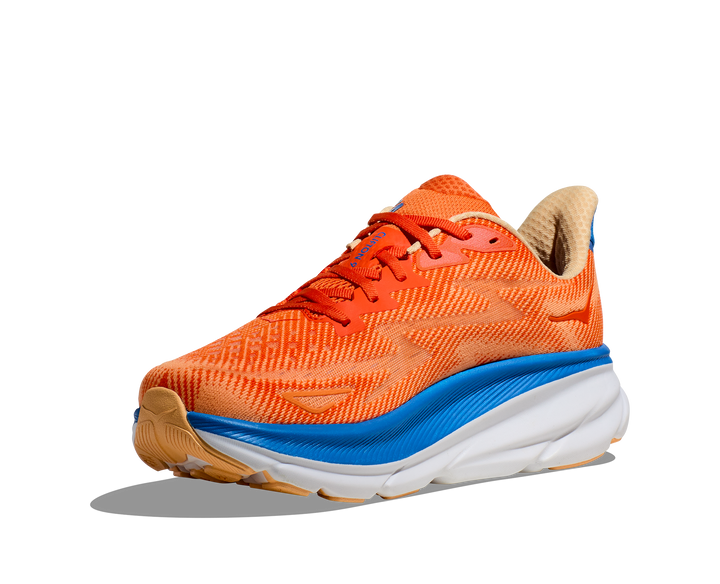 Hoka Clifton 9 Lette Løbesko – Ultimativ Komfort og Amortisering til Langdistanceløb Orange Bonusvis