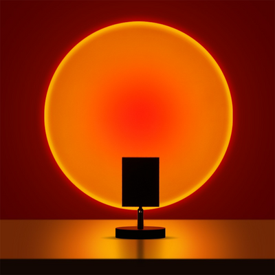 SunGlow Bordlampe – Retro Design med Blød Belysning og Elegant Atmosfære Bonusvis