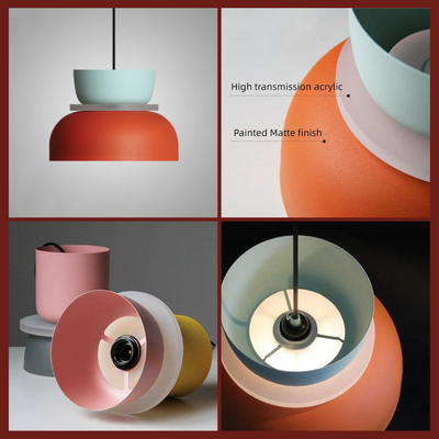 LumiNordic - Skandinavisk makronformet pendellampe i minimalistisk design Bonusvis
