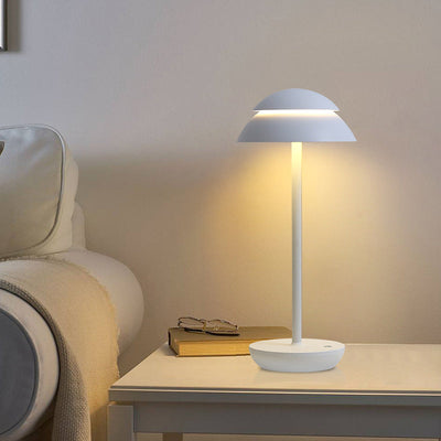 LumiFree Trådløs Bordlampe – LED Belysning med Genopladeligt Batteri Hvid Bonusvis