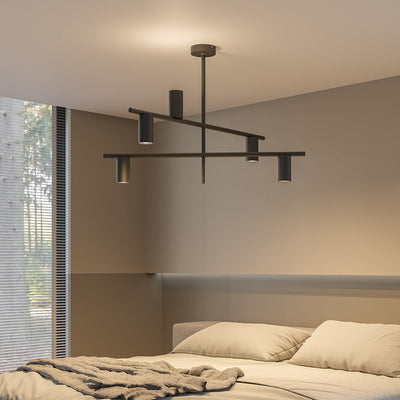 LumiDrop LED Pendel – Innovativt Asymmetrisk Design med Justerbar Højde Sort Bonusvis