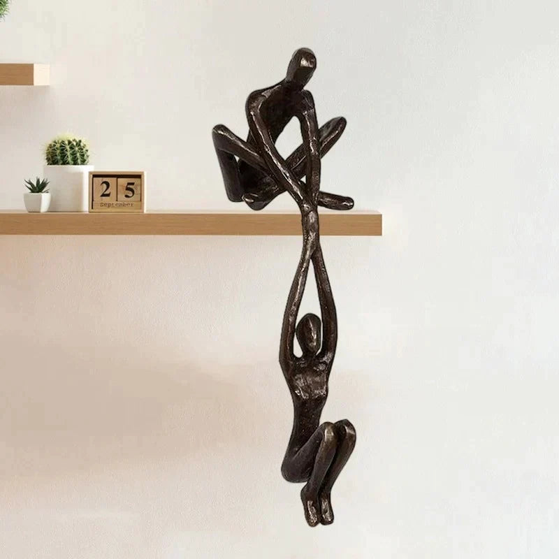 Sculpture "Kærlighed og Harmoni" – Symbol på Tillid og Balance til Dit Hjem Bonusvis
