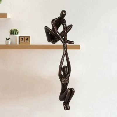 Sculpture "Kærlighed og Harmoni" – Symbol på Tillid og Balance til Dit Hjem Bonusvis