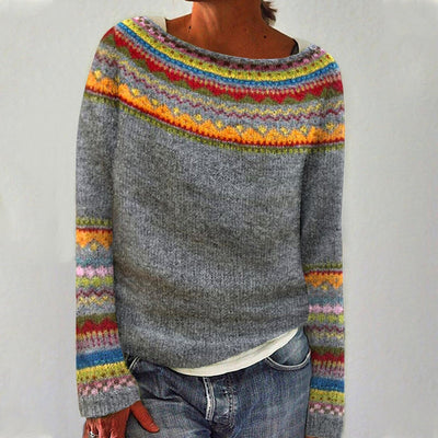 Tidløs Ribstrikket Crewneck Sweater – Komfort og Elegance til Efteråret Bonusvis