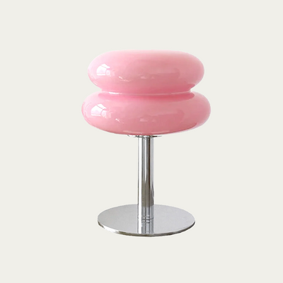 Minimalistisk Orion Bordlampe – Elegant Bauhaus Design med Blødt Lys Rosa Bonusvis