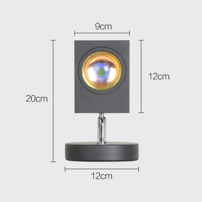 SunGlow Bordlampe – Retro Design med Blød Belysning og Elegant Atmosfære Bonusvis