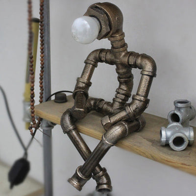 MechaLume Robot Lampe – Industrielt Design med Kreativ Flair Bonusvis