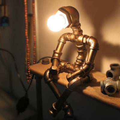 MechaLume Robot Lampe – Industrielt Design med Kreativ Flair Bonusvis