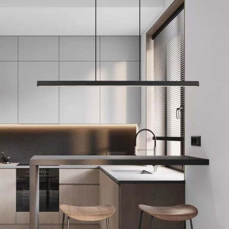 Edge industriel LED-pendel Sort Bonusvis