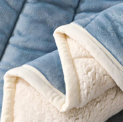 Luxe LammeFleece Plaid – Superblød og Elegant Til Alle Sæsoner Bonusvis