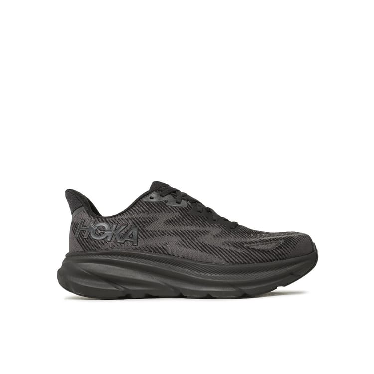 Hoka Clifton 9 Lette Løbesko – Ultimativ Komfort og Amortisering til Langdistanceløb Helt sort Bonusvis
