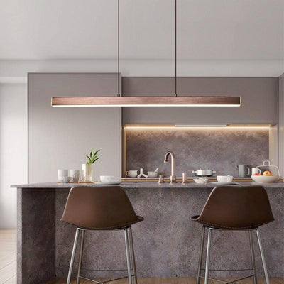 Edge industriel LED-pendel Brun Bonusvis