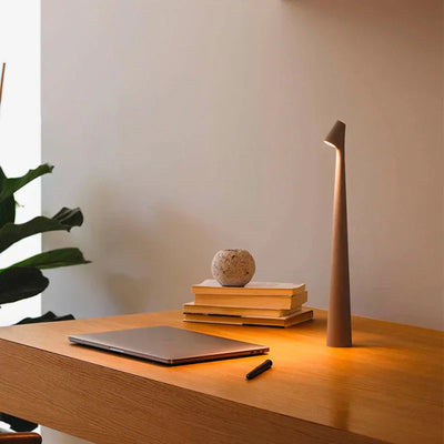 LumiFlex Trådløs LED Bordlampe – Minimalistisk Design med Touch-Dæmpning Bonusvis