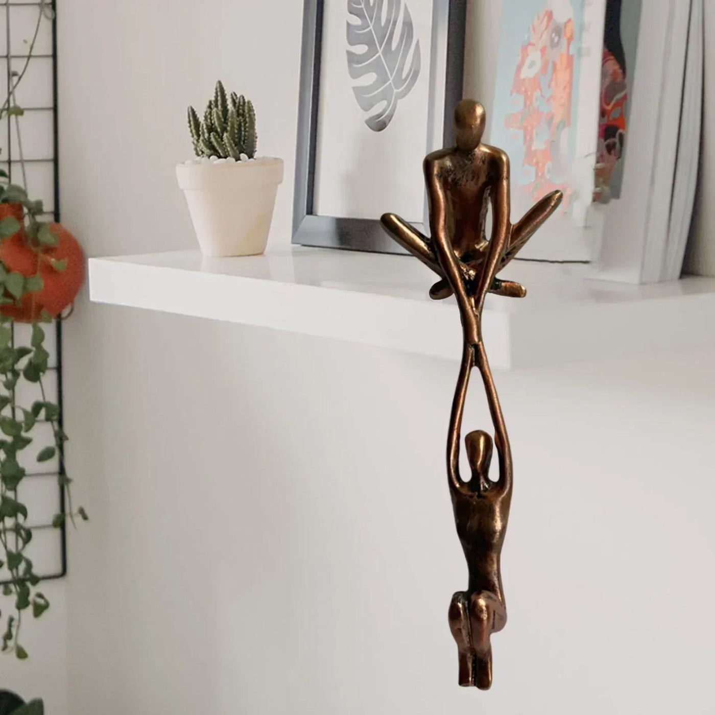 Sculpture "Kærlighed og Harmoni" – Symbol på Tillid og Balance til Dit Hjem Bonusvis