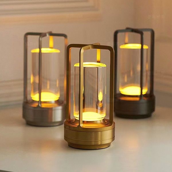 LumiCrystal - Trådløs krystallampe med dæmpbar LED og USB-opladning Bonusvis
