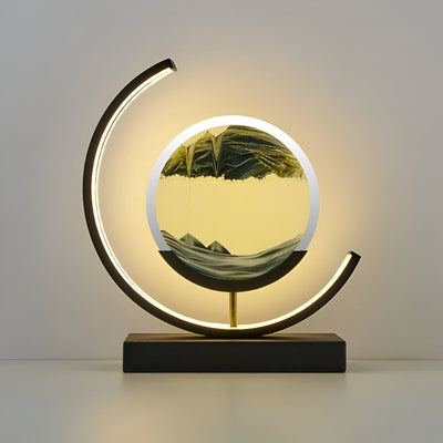 SandLuxe LED Lampe – Skab Ro og Stil i Dit Hjem Sort Bonusvis