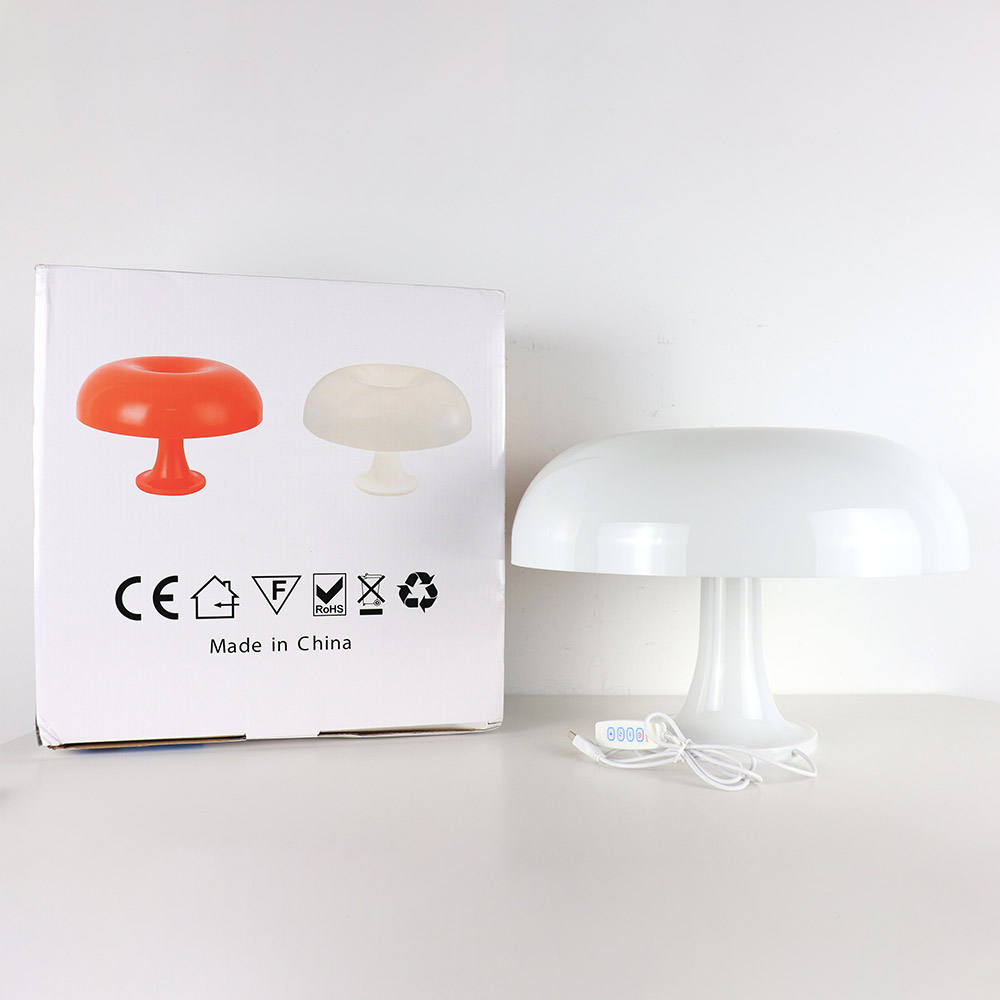 Svampeformet minimalistisk bordlampe Bonusvis