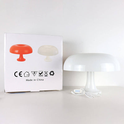 Svampeformet minimalistisk bordlampe Bonusvis