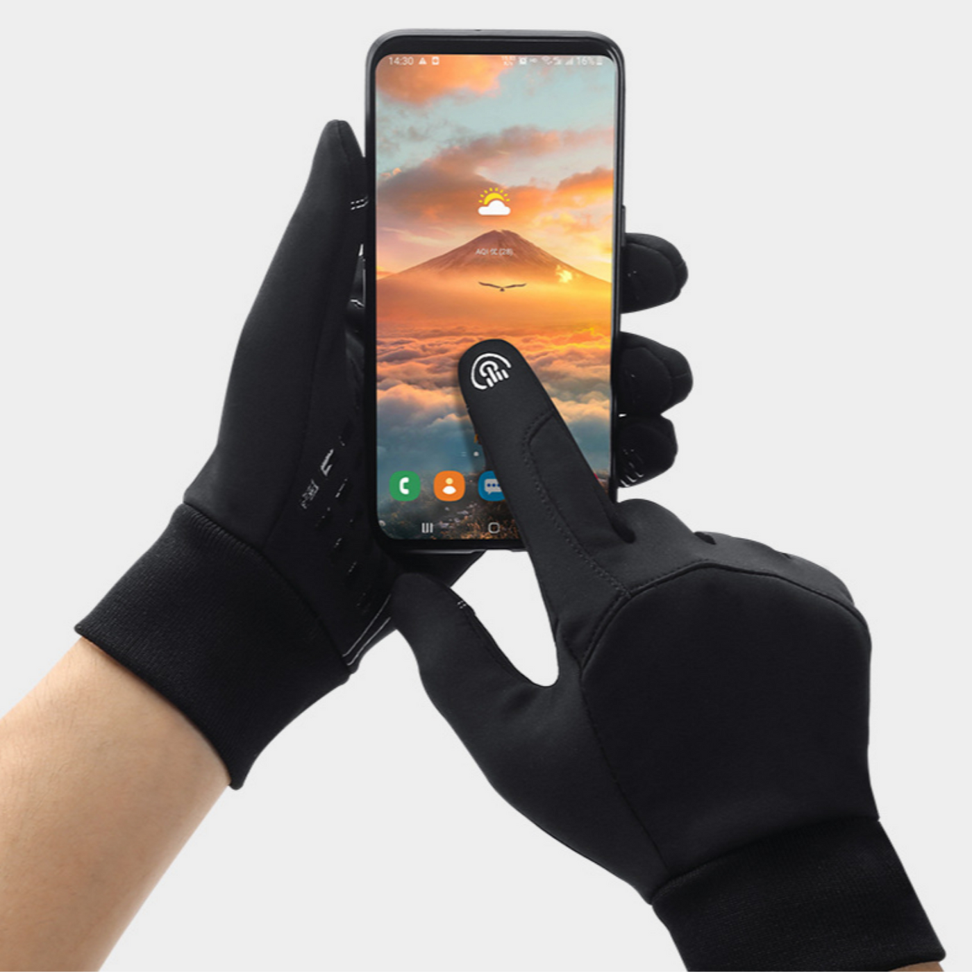 Multifunktionelle Vinterhandsker – Varme, Vandafvisende og Touchscreen-kompatible Bonusvis