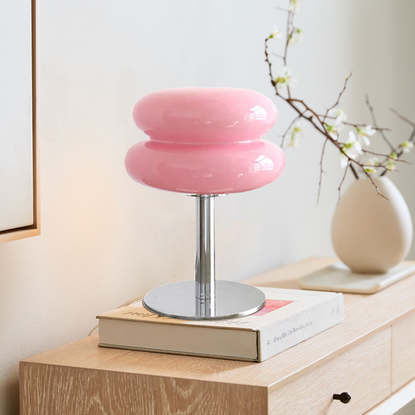 Minimalistisk Orion Bordlampe – Elegant Bauhaus Design med Blødt Lys Bonusvis