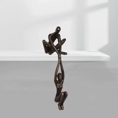 Sculpture "Kærlighed og Harmoni" – Symbol på Tillid og Balance til Dit Hjem Bonusvis