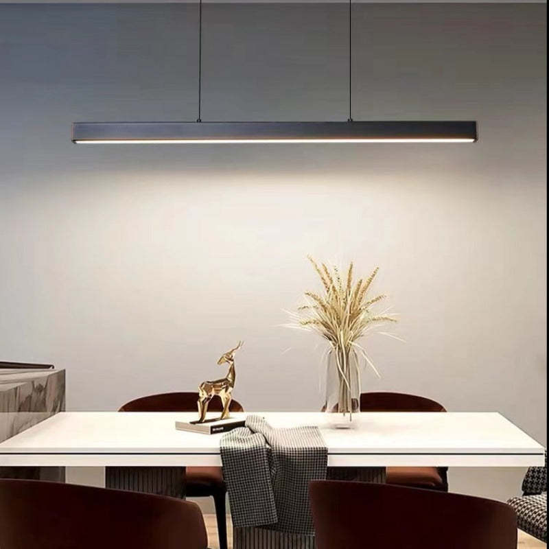 Edge industriel LED-pendel 80cm (=31.5") Sort Varm hvid (2800-3200K) Bonusvis