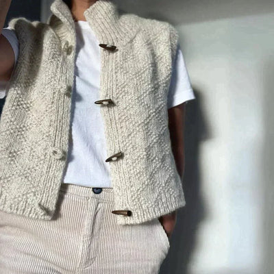 Chic Coton Cardigan med Knapper – Stilfuld og Komfortabel Hverdag Bonusvis