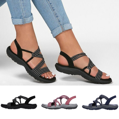 Odellia Ortopædiske Sandaler – Elegante Komfortsandaler med Justerbar Pasform Bonusvis