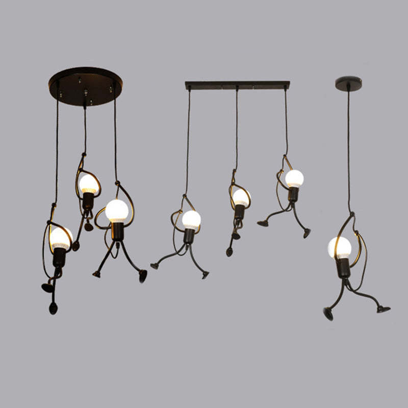 Retro Pendellampe i Metal – Justerbar og Original Belysning til Dit Hjem Bonusvis