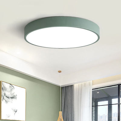 PastelRing | Ultra-Flad Rund Loftlampe Bonusvis