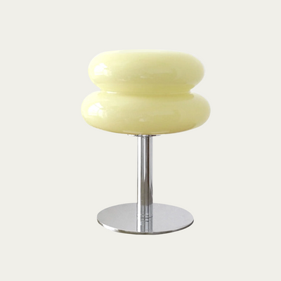 Minimalistisk Orion Bordlampe – Elegant Bauhaus Design med Blødt Lys Beige Bonusvis