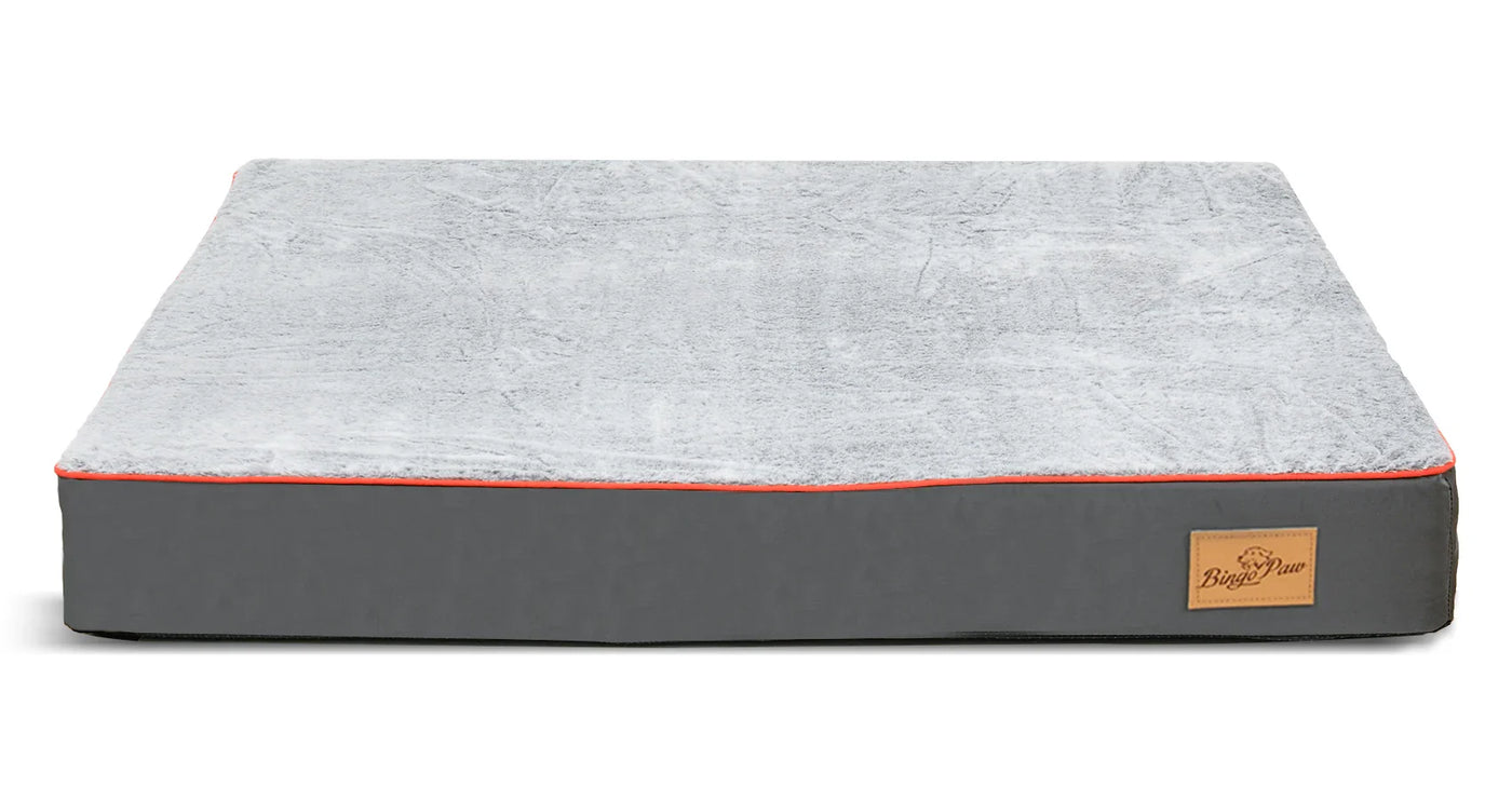Ortopædisk Hundeseng i Memory Foam – Komfortabel, Åndbar og Maskinvaskbar Liggeplads til Hunde i Alle Størrelser Bonusvis