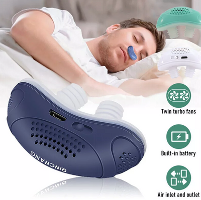 Mini CPAP Apparat Mod Ronken – Kompakt og Støjsvag Løsning til Søvnforstyrrelser Bonusvis
