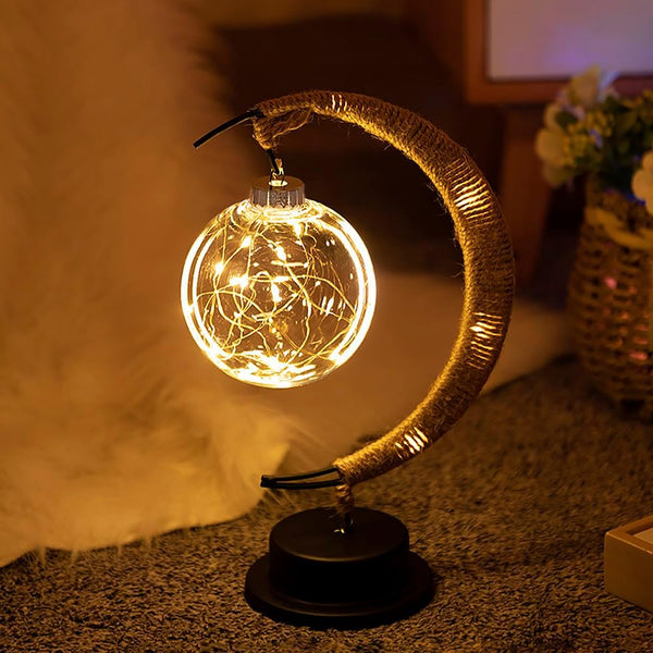 Globe Luna Lampe – Unik Månelys Design til Hygge og Stil Bonusvis