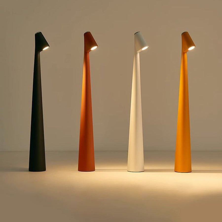 Lampe Nordic LED – Minimalistisk Trådløs Lampe med Touch Funktion hvid 45 cm Bonusvis