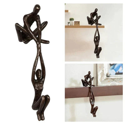 Sculpture "Kærlighed og Harmoni" – Symbol på Tillid og Balance til Dit Hjem Bonusvis
