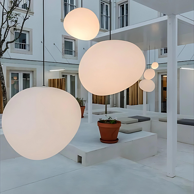 Glas Pendel – Elegance og Moderne Design med Frostet Finish Bonusvis