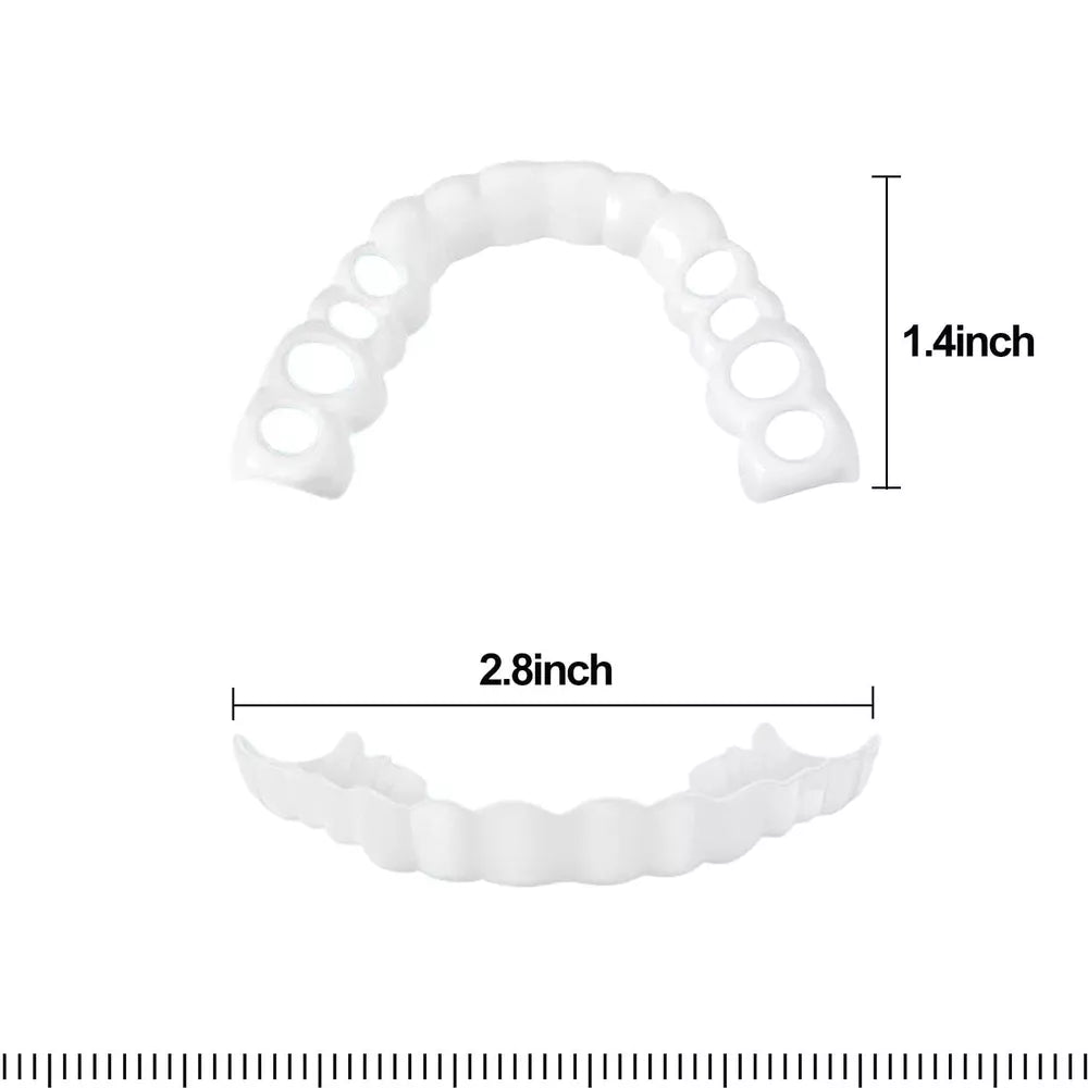 Instant Tandfacette – Perfekt Smil på Sekunder med Komfortabel Silikone Bonusvis