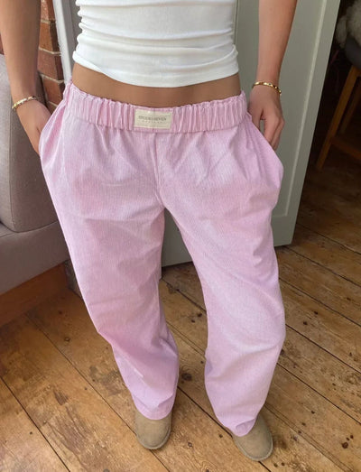 Luna Loungebukser til Damer – Komfort og Stil til Hverdagen Pink Bonusvis