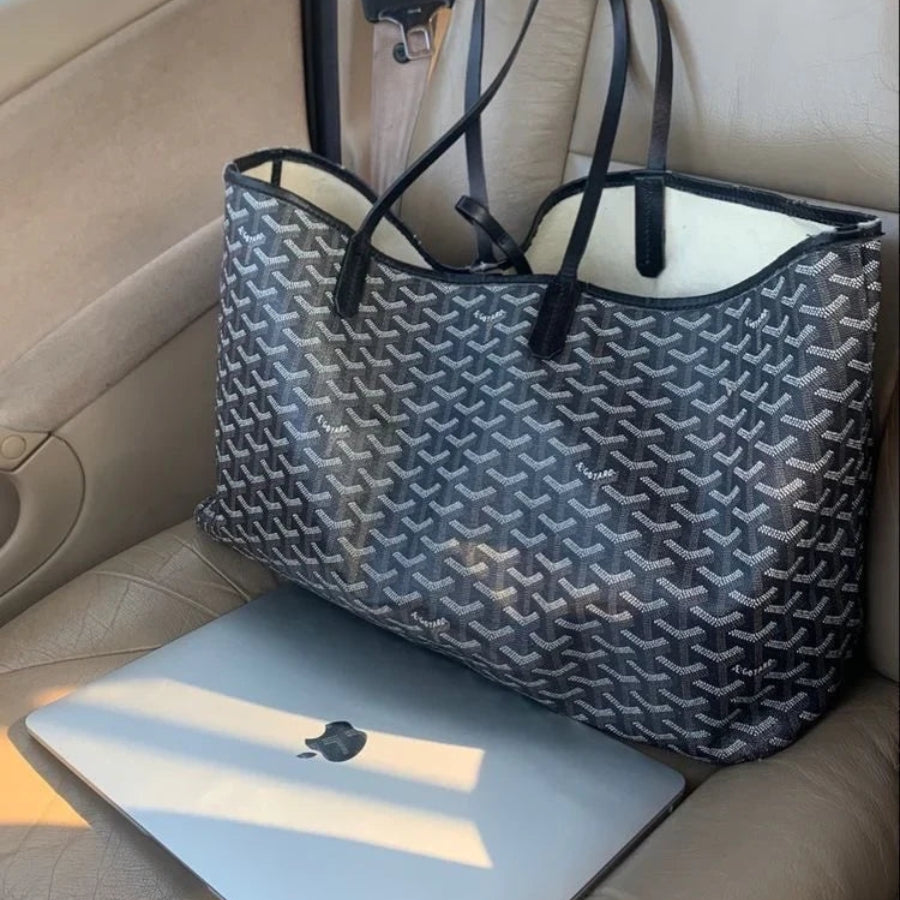 ElegantShopper Taske – Stilfuld og Praktisk til Arbejde, Shopping og Hverdag Bonusvis
